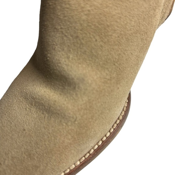 Madewell Billie Boots suede Tan size 6.5 - Picture 10 of 14